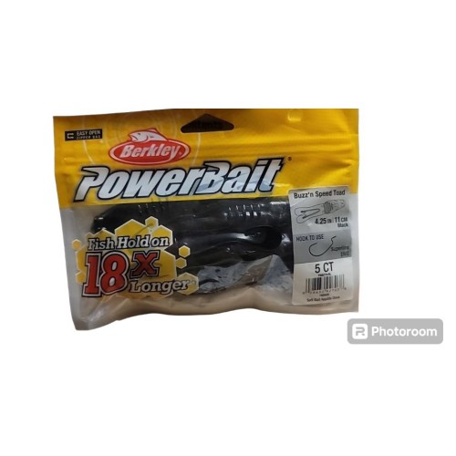 Berkley PowerBait Buzz'n Speed Toad 4 inch Frog