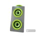 iFlavor Trendy Gray & Green Portable Speaker - Portable Fashion Speaker Tested