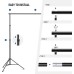 Neewer Photo Studio Backdrop Support System, 10ft/3m Wide 6.6ft/2m High Adjustable Background Stand with 4 Crossbars, 6 Backdrop Clamps, 2 Sandbags, and Carrying Bag for Portrait & Studio Photography