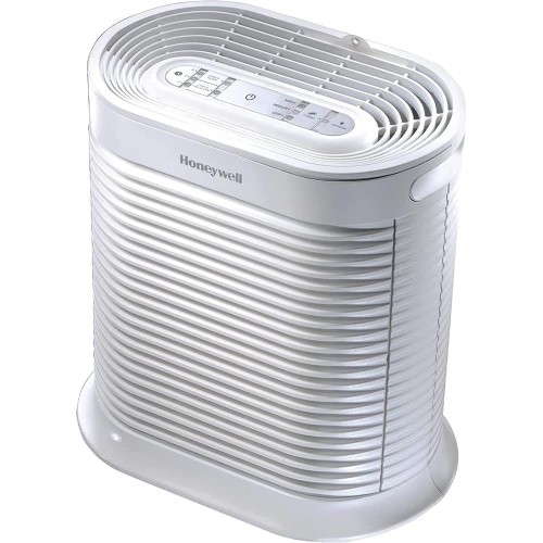 Honeywell HPA104 HEPA Air Purifier for Medium Rooms - Microscopic Airborne Allergen+ Reducer, Cleans Up To 750 Sq Ft in 1 Hour - Wildfire/Smoke, Pollen, Pet Dander, and Dust Air Purifier – White