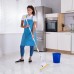 PVA Sponge Mops for Floor Cleaning Squeeze with 60" Long Handle, Self Wringing Mop with 15" Head for Kitchen Bathroom Tiles, Sponge Mops for Floor Cleaning with Wringer DUDTO