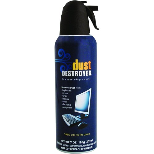 Dust Destroyer - Compressed-gas Duster 7oz 2 pack