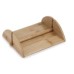 Pantrymate Flat Bamboo Napkin Holder with Weighted Arm Napkin Holder