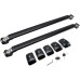 MotorFansClub Roof Racks Cross Bars Fit for Subaru Ascent 2019 2020 2021 2022 Lockable Baggage Luggage Racks Roof Rail Bars Black