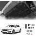 HSIGIMYI Front Engine Splash Shield Fit for Honda Civic 2016 2017 2018 2019 2020 Under Engine Case Guard Cover Compatible with Civic Sedan Thickened Mudguard,Not Hatchback