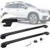 MotorFansClub Roof Racks Cross Bars Fit for Subaru Ascent 2019 2020 2021 2022 Lockable Baggage Luggage Racks Roof Rail Bars Black