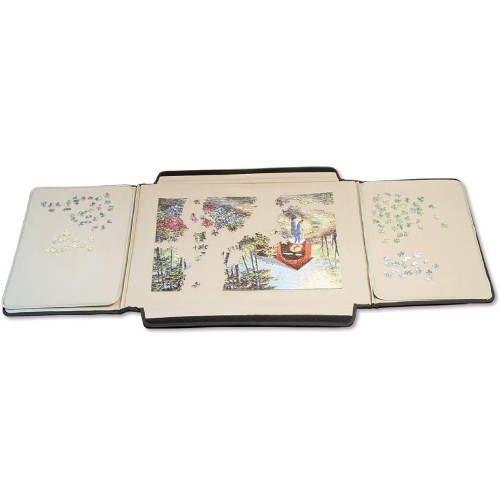 Bits and Pieces - 1500 Piece Size Porta-Puzzle Jigsaw Caddy - Puzzle Accessories - Puzzle Table - 24½" X 35½"