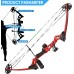 XGeek Archery Compound Bow and Arrow kit, Youth Compound Bow for Kids and Beginners, 290 Fps USA-Made Limb, 17"-27" Draw Length, 10-30 Lbs Draw Weight