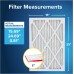 Filtrete 16x25x1 AC Furnace Air Filter, MERV 11, MPR 1000, Micro Allergen Defense, 3-Month Pleated 1-Inch Electrostatic Air Cleaning Filter, 2 Pack (Actual Size 15.719 x 24.72 x 0.84 in)