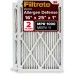 Filtrete 16x25x1 AC Furnace Air Filter, MERV 11, MPR 1000, Micro Allergen Defense, 3-Month Pleated 1-Inch Electrostatic Air Cleaning Filter, 2 Pack (Actual Size 15.719 x 24.72 x 0.84 in)