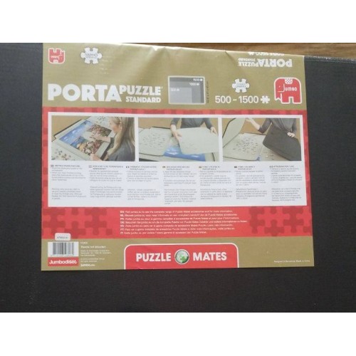 Bits and Pieces - 1500 Piece Size Porta-Puzzle Jigsaw Caddy - Puzzle Accessories - Puzzle Table - 24½" X 35½"