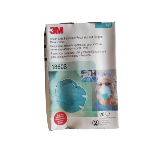 3M Health Care 1860S Particulate Respirator Mask Cone, Molded, Small (Pack of 120)