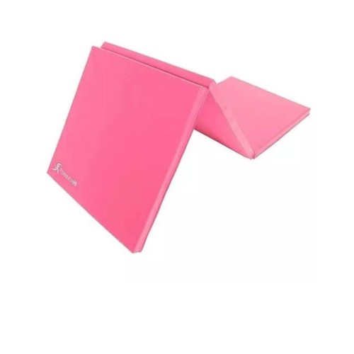 ProsourceFit TRI-FOLD FOLDING EXERCISE MAT 6' L x 2' W x 1.5" T (183cm x 61cm x 3.8cm) PINK