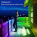 300ft Outdoor LED Strip Lights Waterproof With self-adhesive back,IP68 Outside Led Lights Strips Waterproof with Bluetooth App Remote,Music Sync RGB Exterior Led Rope Lights for Balcony,Deck,Roof,Pool