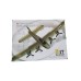 SOWOFA 18-inch Fixed-Wing RC Plane B-17 Aerial Fortress Bomber Gliding Gliding Drone Aircraft Model Children 2 Propeller Driving Electric Toy