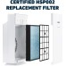 HATHASPACE Air Purifier Hepa Filter Replacement - Certified Filters for HSP002 Smart Purifiers - Easy to Install, Improved Air Quality - H13 True HEPA, 1 Set