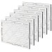 Amazon Basics Merv 8 AC Furnace Air Filter - 14x20x1, 6-Pack,white