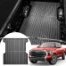 Bed Mats for Truck Compatible with 2022 2023 2024 Tundra Accessories, Truck Bed Liner fit Crewmax 5.5ft Bed Mat, All Weather TPE Protection Car Bed Cargo Mat