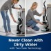 BISSELL CrossWave Cordless Max All in One Wet-Dry Vacuum Cleaner and Mop for Hard Floors and Area Rugs, Black, 2554A