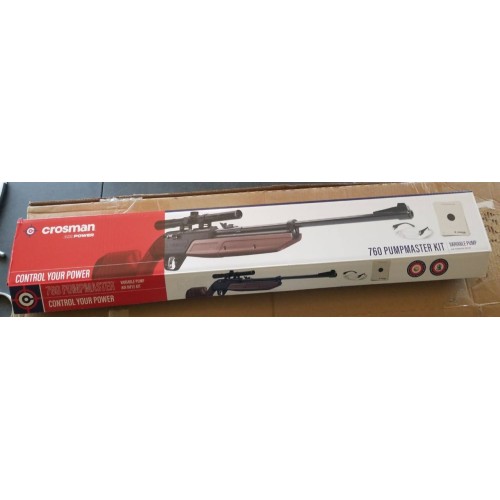 Crosman 760P Pump Master .177-Caliber Pellet/BB Air Rifle