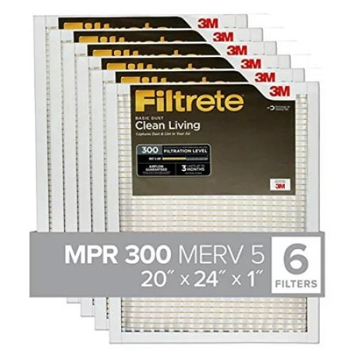 Filtrete AC Furnace Air Filter 6pk