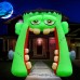 Holidayana Halloween Inflatables Large 10 ft Monster Mouth Archway - Inflatable Outdoor Halloween Decorations Blow Up Halloween Arch for Yard, Lawn & Garden Internal Lights & Built-in Fan