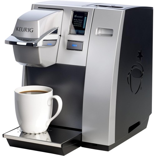 Keurig K155 Office Pro Single Cup Commercial K-Cup Pod Coffee Maker, Silver