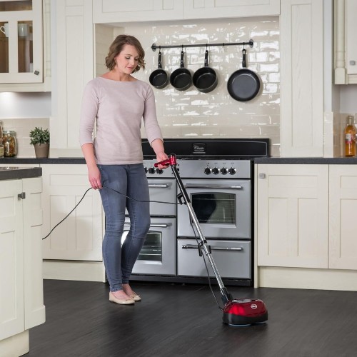 Ewbank EP170 All-In-One Floor Cleaner, Scrubber and Polisher, Red Finish, 23-Foot Power Cord