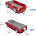 Step2 Roadster Toddler-to-Twin Bed, Crib to Twin Transition Race Car Bed, Adjustable, Ages 3+ Years Old, Easy Assembly, Red