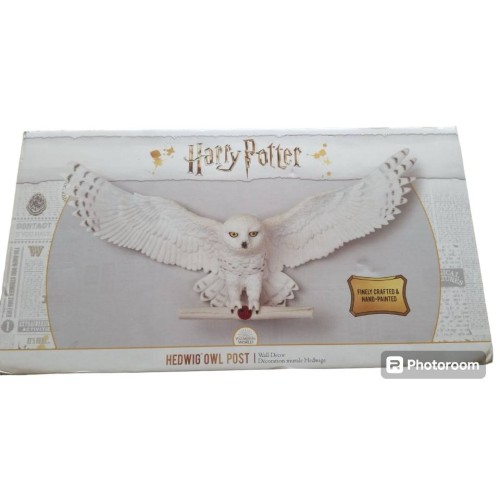 Harry Potter FINELY CRAFTED & HAND-PAINTED,HEDWIG OWL POST I Wall Decor Décoration murale Hedwige