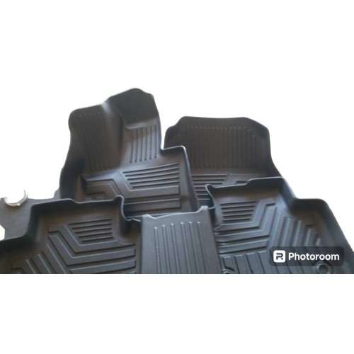 Powerty Compatible with Toyota RAV4 Floor Mats 2 Row Liner Set All Models TPE 3D Floor Liners All-Weather Custom for Toyota Rav4 2024 2023 2022 2021 2020 2019 Accessories