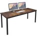 sogesfurniture 62.9 inches Office Desk Computer Desk Gaming Desk Computer Table Sturdy Writing Workstation for Home Office