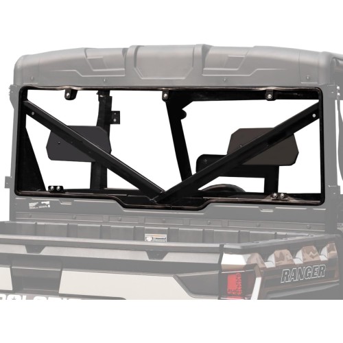 A & UTV PRO Rear Windshield, Full Size Rear Window for 2017-2024 Ranger XP 1000/ Crew, 2020-2024 Polaris Ranger 1000/ Crew, 2013-2019 Polaris Ranger XP 900/Crew (Compatible with Roof)