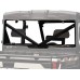 A & UTV PRO Rear Windshield, Full Size Rear Window for 2017-2024 Ranger XP 1000/ Crew, 2020-2024 Polaris Ranger 1000/ Crew, 2013-2019 Polaris Ranger XP 900/Crew (Compatible with Roof)