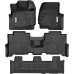 YITAMOTOR Custom Fit for 3 Row Floor Mats Compatible for 2018-2024 Ford Expedition/Expedition Max with 2nd Row Bench Seat, Front 1st & 2nd 3rd Seat Black Floor Liner Set