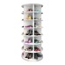 Original Rotating Shoe Rack Tower, original 7-tier hold over 35 pairs of shoes, Spinning Shoe Display Lazy Susan, Revolving 360 shoe rack tower, Rotate Shoes Closet Organization.