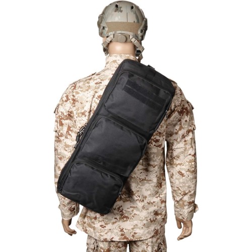 New Tactical 24" Rifle Gear Shoulder MP5 Sling Bag Army Backpack Black MPS Hunting Bag Cross Bag