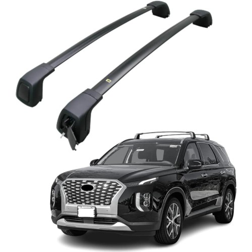 Roof Rack Cross Bars fit for Hyundai Palisade 2019 2020 2021 2022 2023 2024 SE,SEL,Limited,Calligraphy Bag Luggage Kayak Canoe Bike Snowboard Skiboard