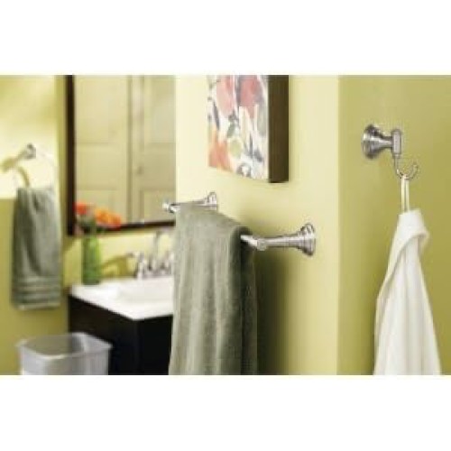 Moen DN9124BN Ellsworth 24-Inch Towel Bar, Brushed Nickel