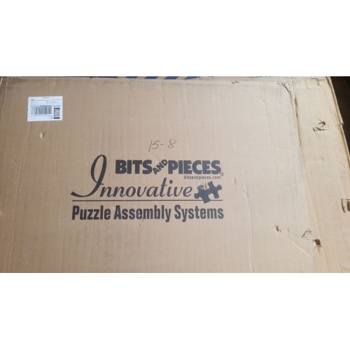 Bits and Pieces Original Standard Wooden Jigsaw Puzzle Plateau-The Complete Puzzle Storage System