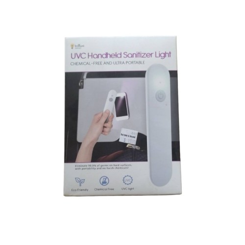 UVC Handheld Sanitizer Light, 4 AAA Batteries Ultra Portable Chem-Free, NIB