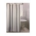 Bee & Willow Coastal Stripe 72" x 72" Shower Curtain in Blue Fog 100% Cotton New