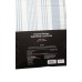 Bee & Willow Coastal Stripe 72" x 72" Shower Curtain in Blue Fog 100% Cotton New