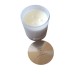 Everhome Candle in Glass Cup with Lid Sea Salt & Citrus with 3 Wicks of 396.89 G	