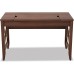 Alera WDE4824-T-WA 47.25 in. x 23.63 in. x 29.5 in. to 43.75 in. Sit-to-Stand Table Desk - Modern Walnut