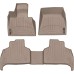 WeatherTech Custom Fit FloorLiners for BMW X5 40i, X5 M60i, X5 45e, X5 M Competition, X5 M50i, X5 50e - 1st & 2nd Row (451507-1-2), Tan