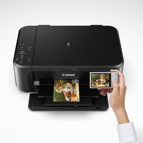 Canon Pixma MG3620 Wireless All-In-One Color Inkjet Printer with Mobile and Tablet Printing, Black