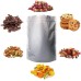 30 PCS Stand Up Mylar Aluminum Foil Bags, Opaque Silver Resealable Smell Proof Bags with Label sticker，Family Daily life for Food long-term Storage Coffee,Tea,Cereal (10"x12" (1 Gallon), 7.5"x9'' (1 Quart), 8''x5.5'')