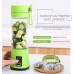 TITANFINITY Portable and Rechargeable Battery Juice Blender, Personal Size Blenders with USB Rechargeable, Mini Juicer Smoothie Blender Travel Size 380ML, Personal Blender for Shakes and Smoothies (Green)