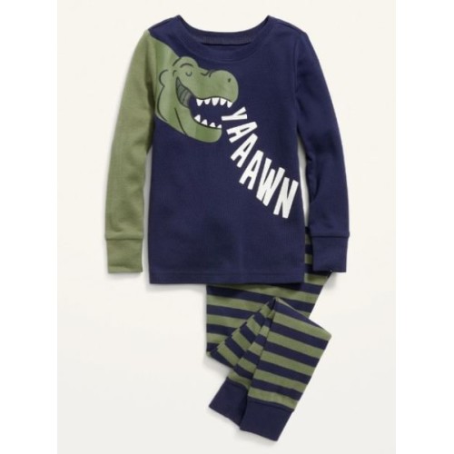  Carter's Dinosaur Long Sleeve 2pc Pajamas